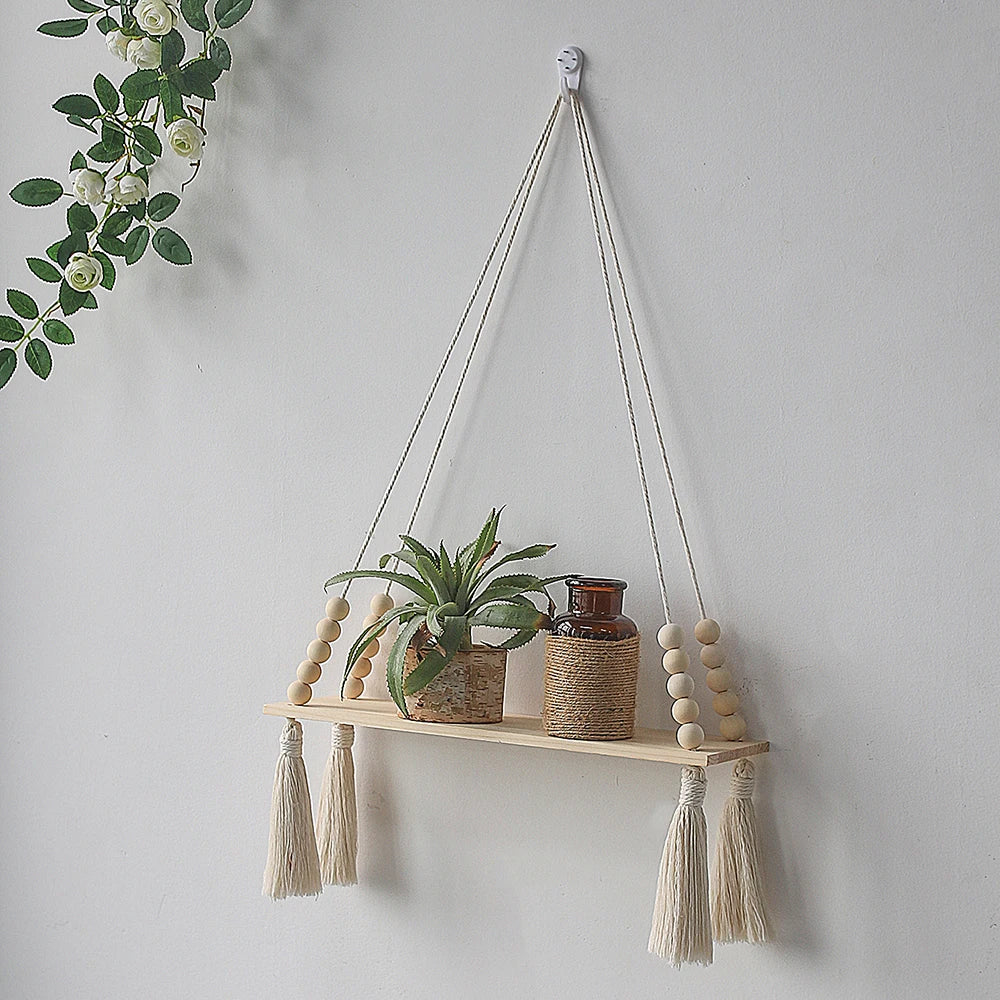 Etagère Murale Macramé