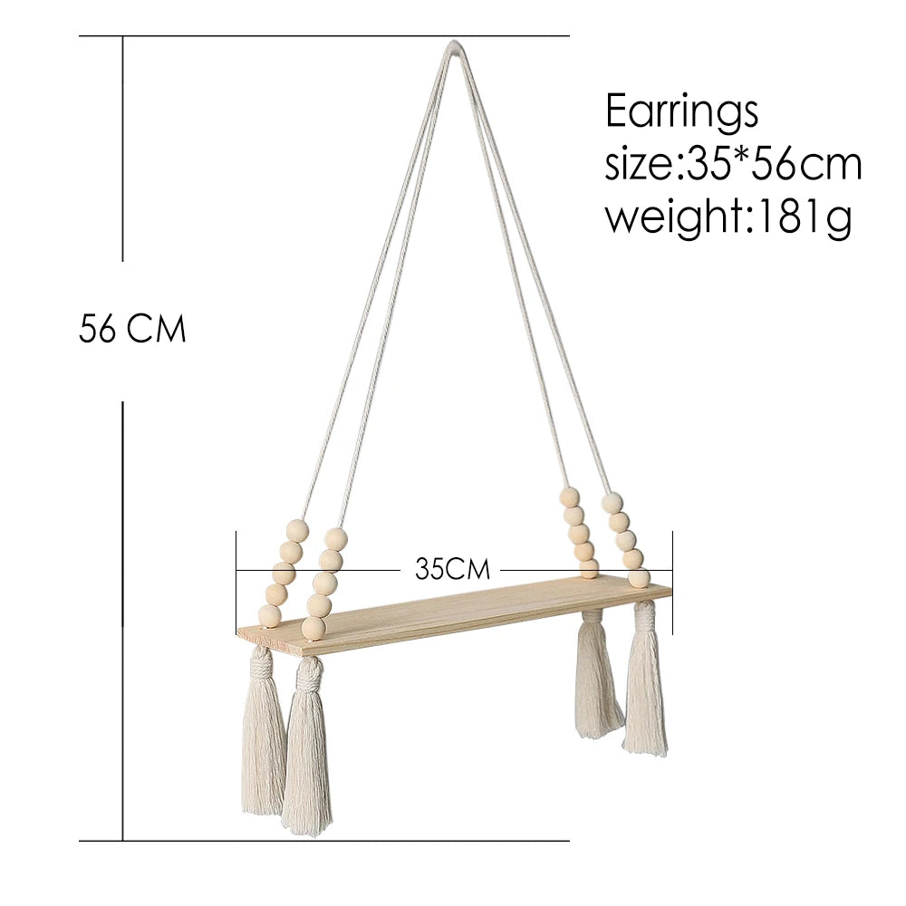 Etagère Murale Macramé
