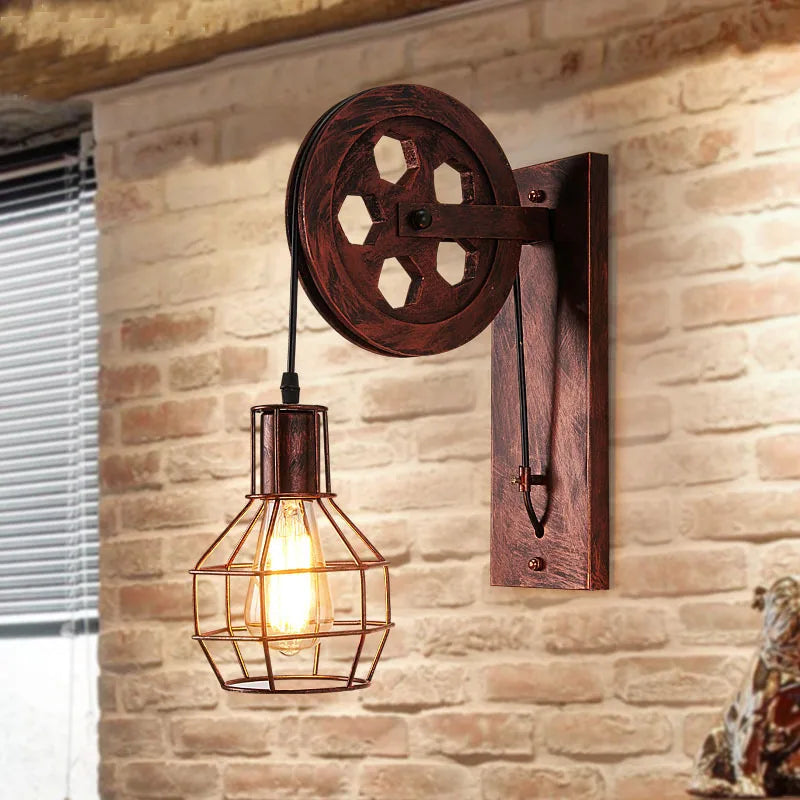 Décoration Murale Industrielle Métal | 30,5 x 24 x 9,5 cm