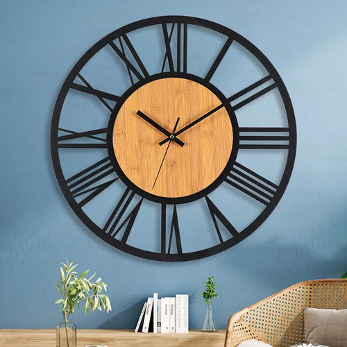 Décoration Murale Bois Et Métal | 40 Cm