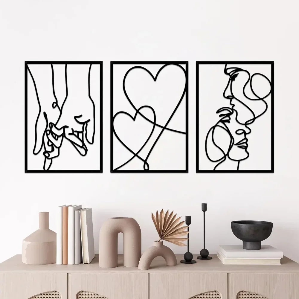 Grande Décoration Murale Salon | 94 x 40 cm