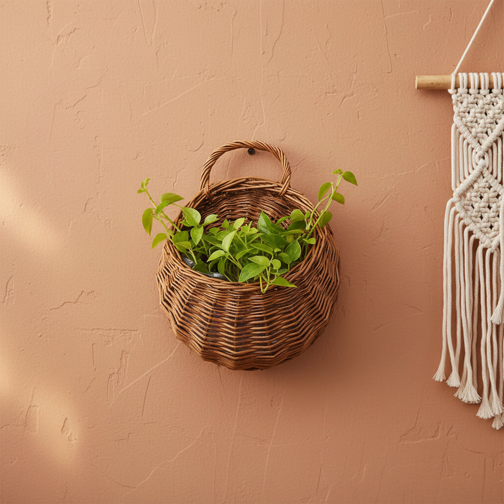 Panier Mural Décoration | 25 x 21 cm
