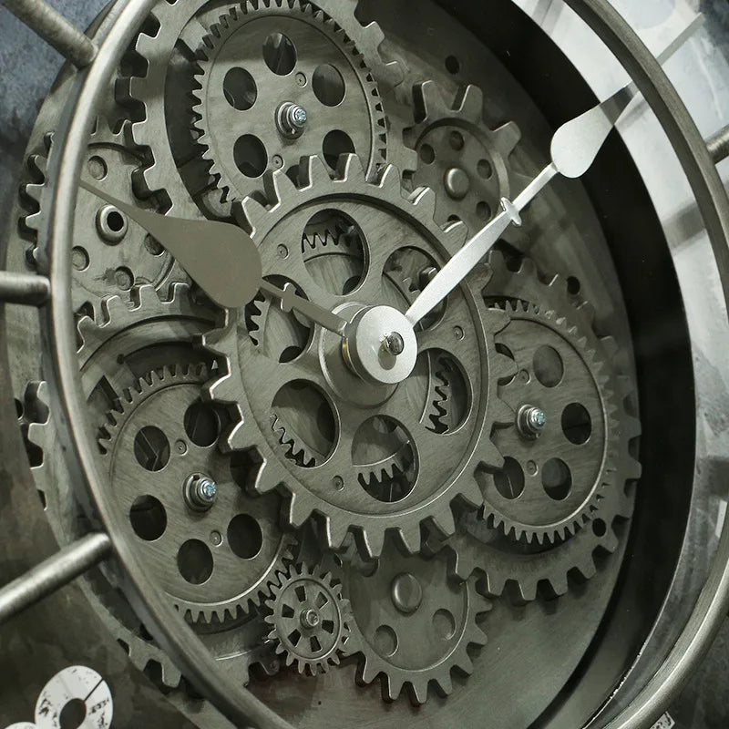 Industrielle Horloge Murale Décorative | 46 cm