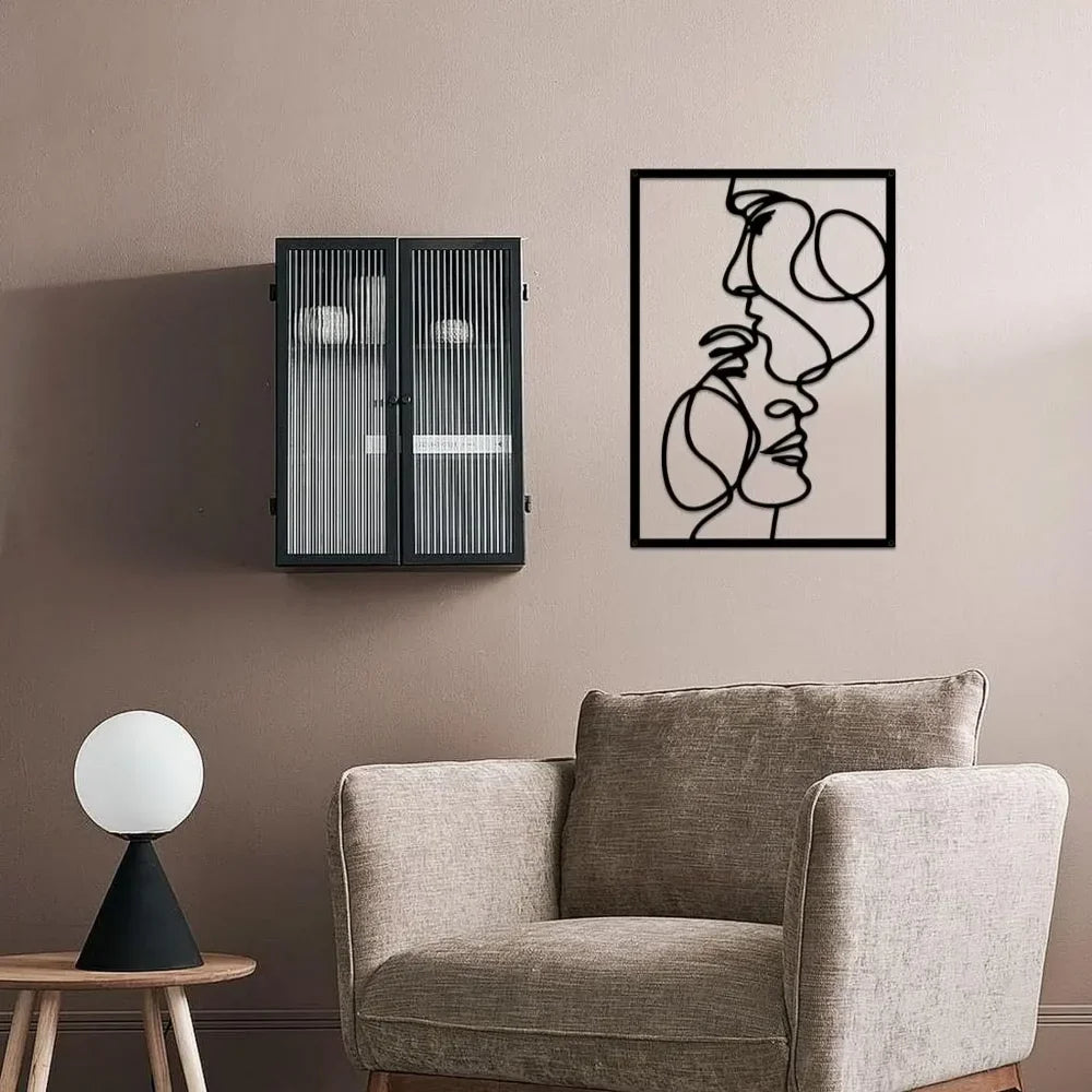 Grande Décoration Murale Salon | 94 x 40 cm