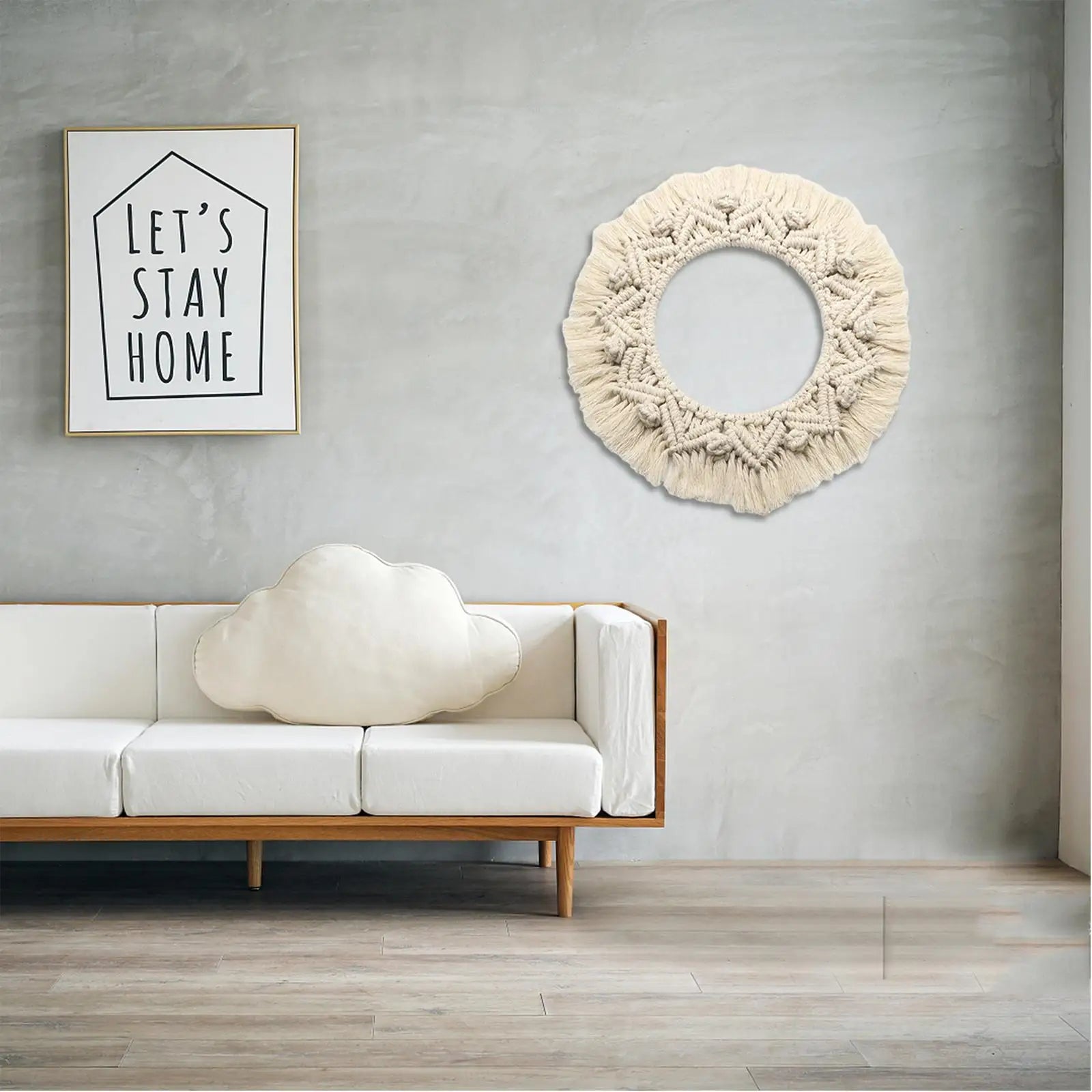 Macramé Mural Rond