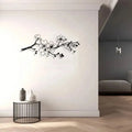 Décoration Murale Fleur En Métal | 30 cm de long