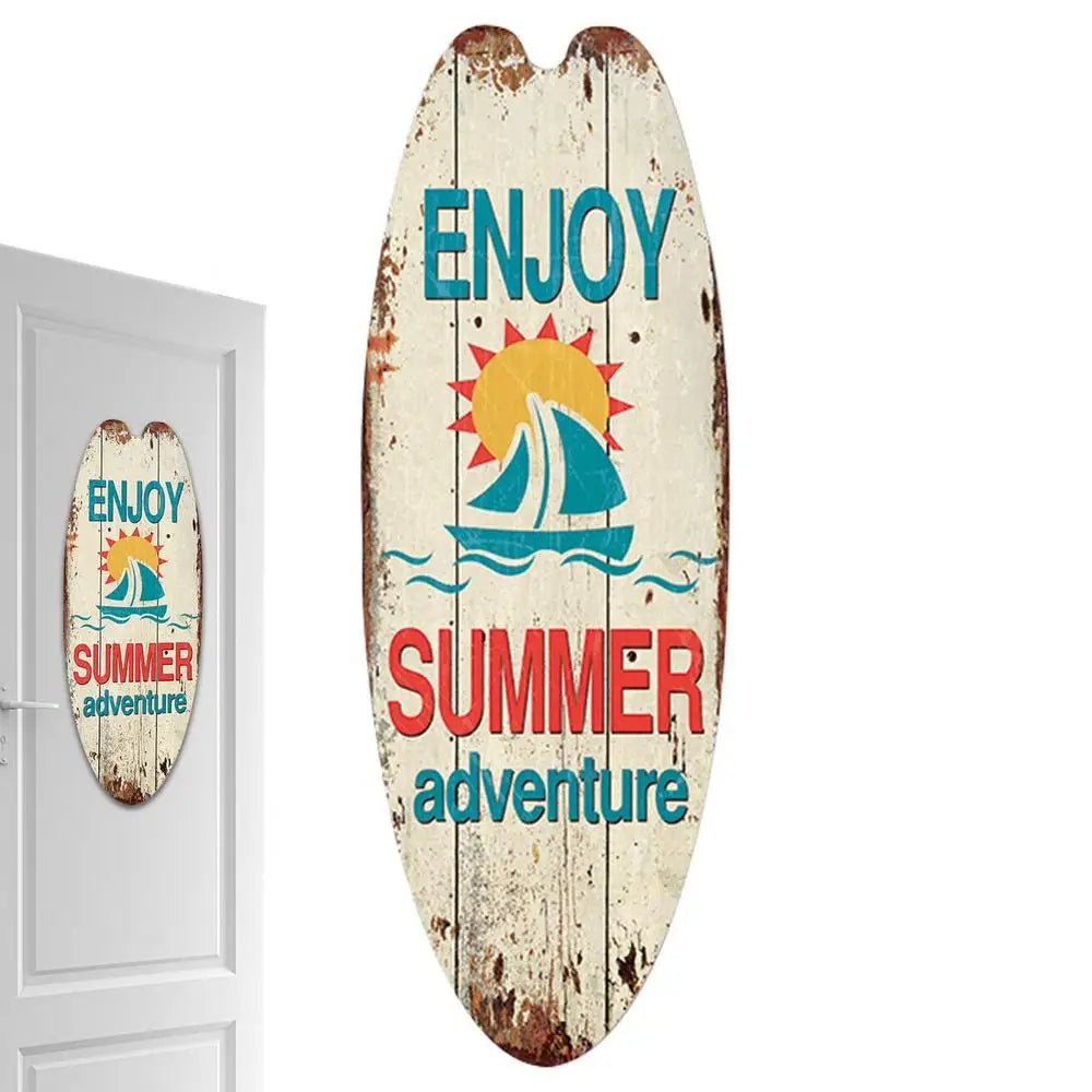 Planche De Surf Décoration Murale | 45 x 16 cm