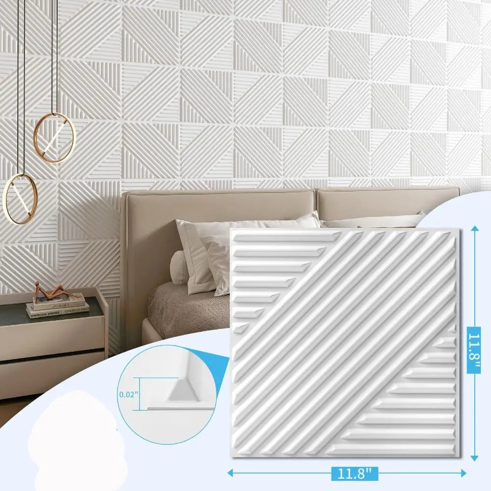 Panneau Mural Décoratif Chambre | 30 x 30 cm