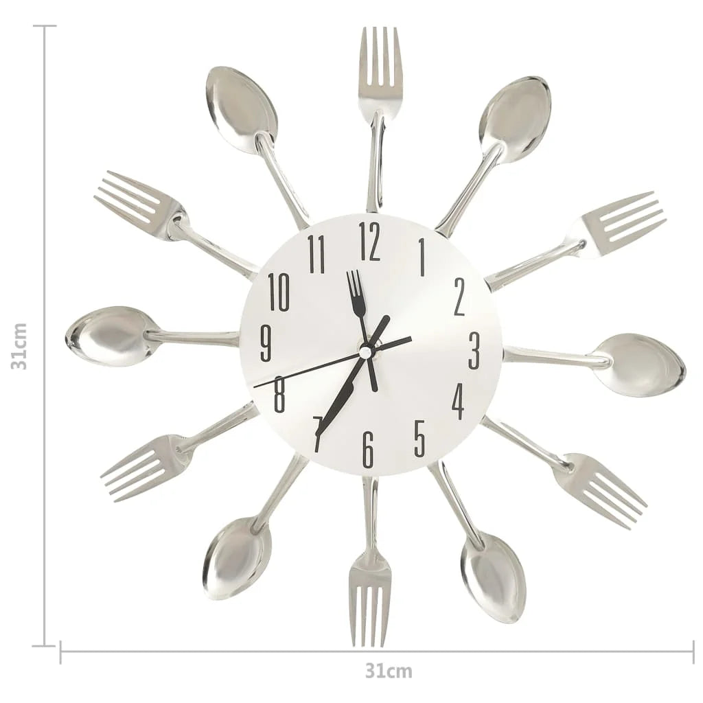 Horloge Murale Décorative Cuisine | 31 cm de diamètre