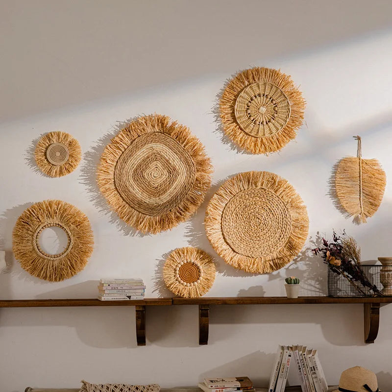 Décoration Murale Paille