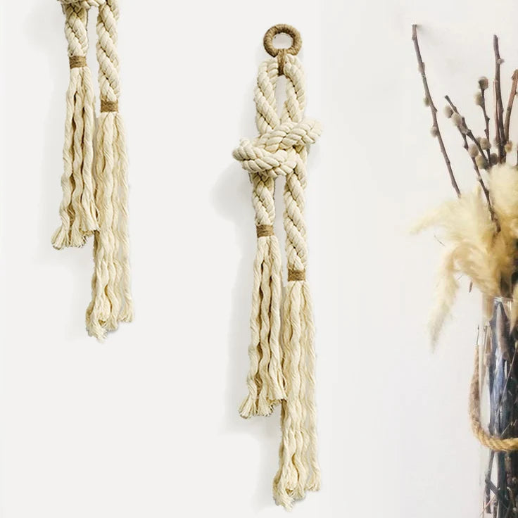 Noeud Macramé Mural | 70 cm de Long