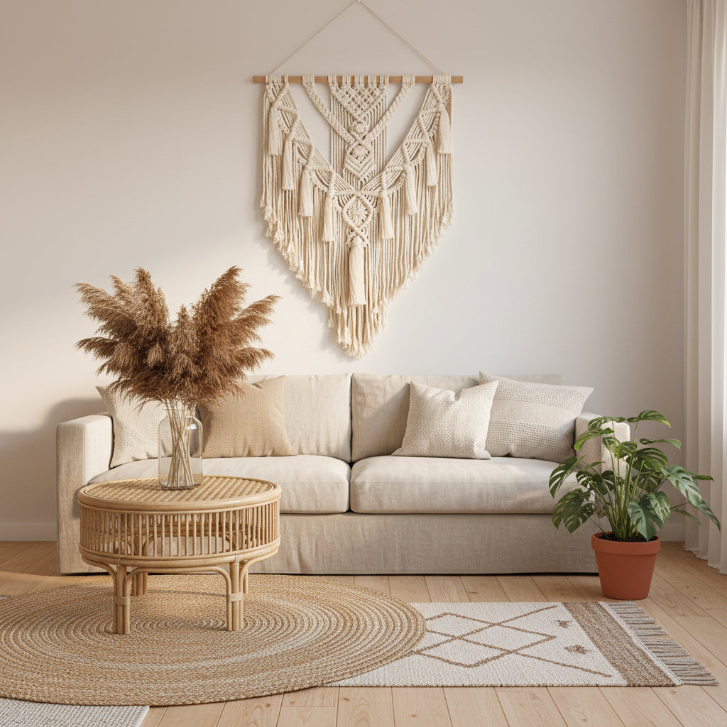 Macramé Tissage Mural