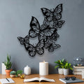 Décoration Murale Papillon Fer Forgé | 40 x 36 cm