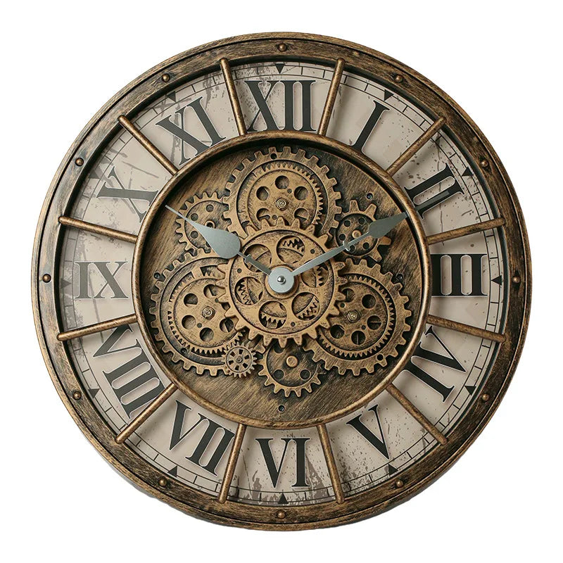 Industrielle Horloge Murale Décorative | 46 cm