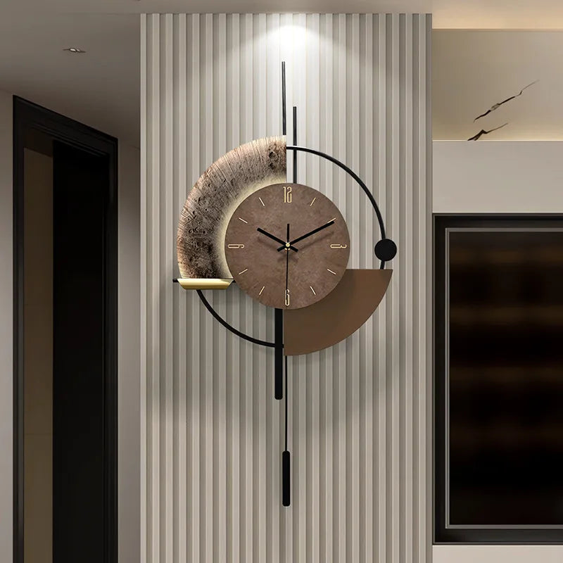 Grande Horloge Murale Décorative