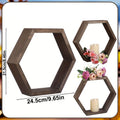 Décoration Murale Hexagonale Bois