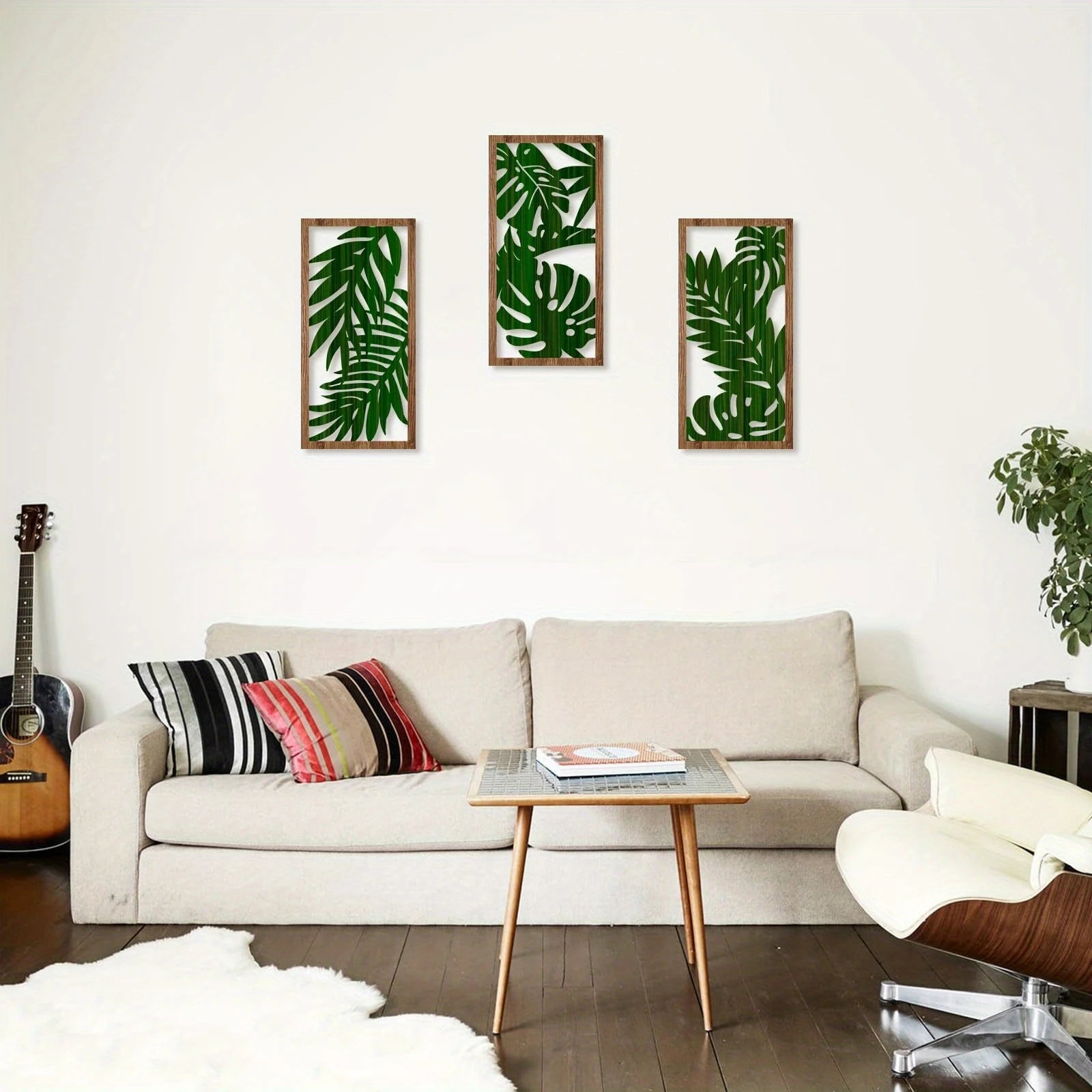 Décoration Murale Bois Salon