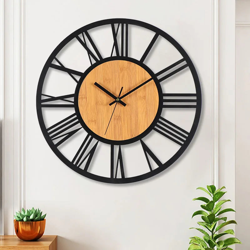 Décoration Murale Bois Et Métal | 40 Cm