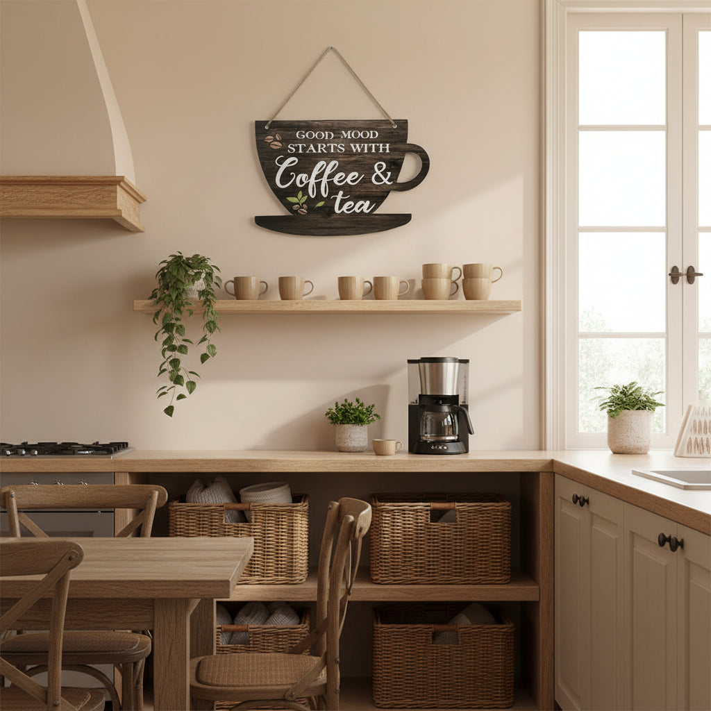 Décoration Murale En Bois Pour Cuisine