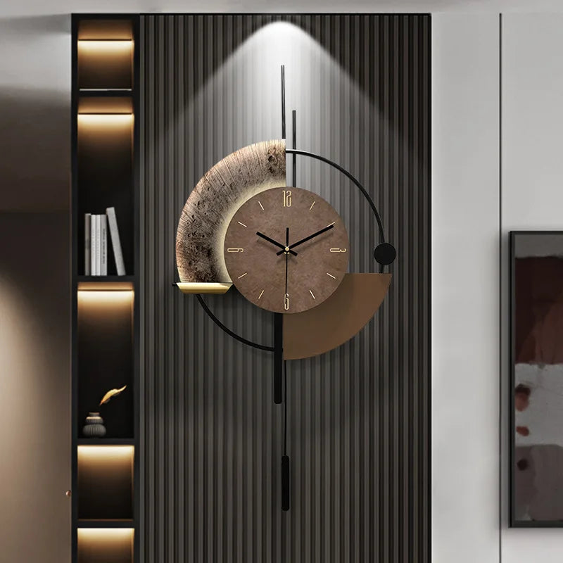 Grande Horloge Murale Décorative