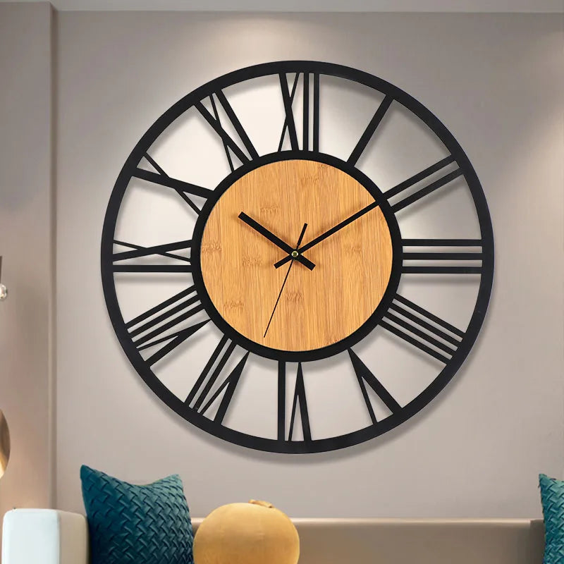 Décoration Murale Bois Et Métal | 40 Cm