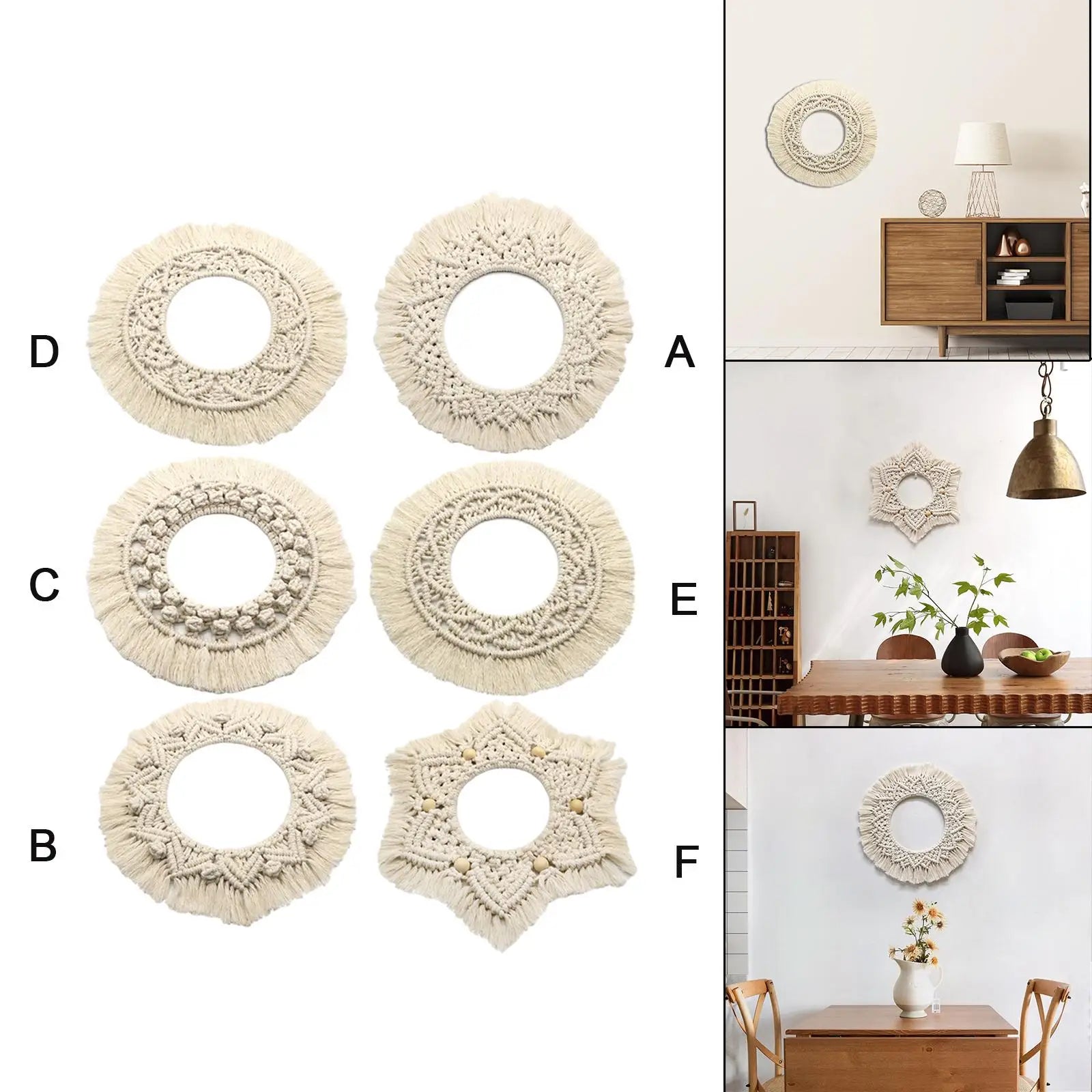 Macramé Mural Rond