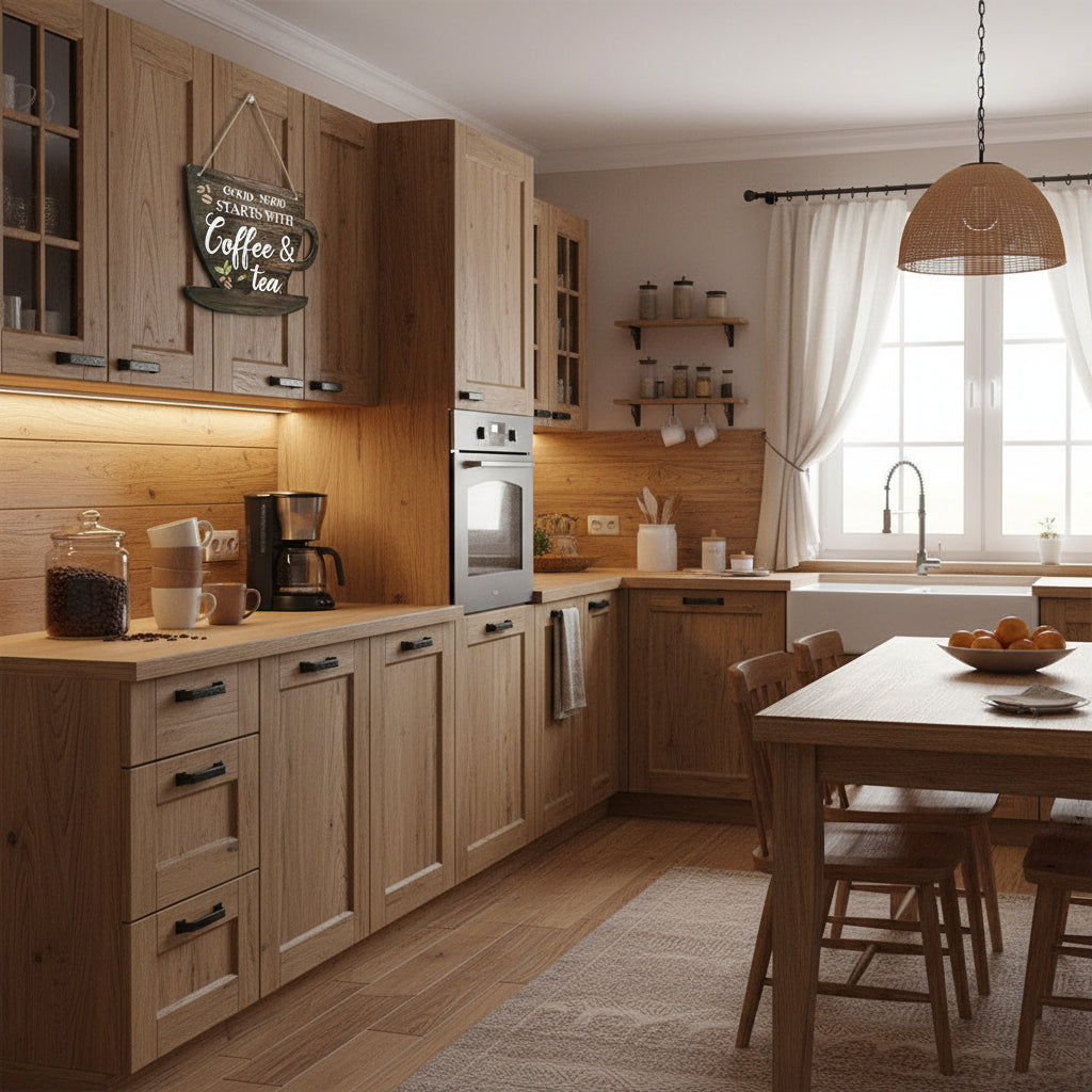 Décoration Murale En Bois Pour Cuisine