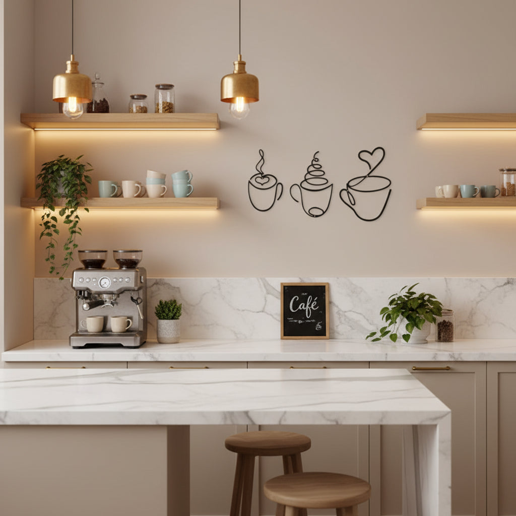 Décoration Murale Métal Pour Cuisine