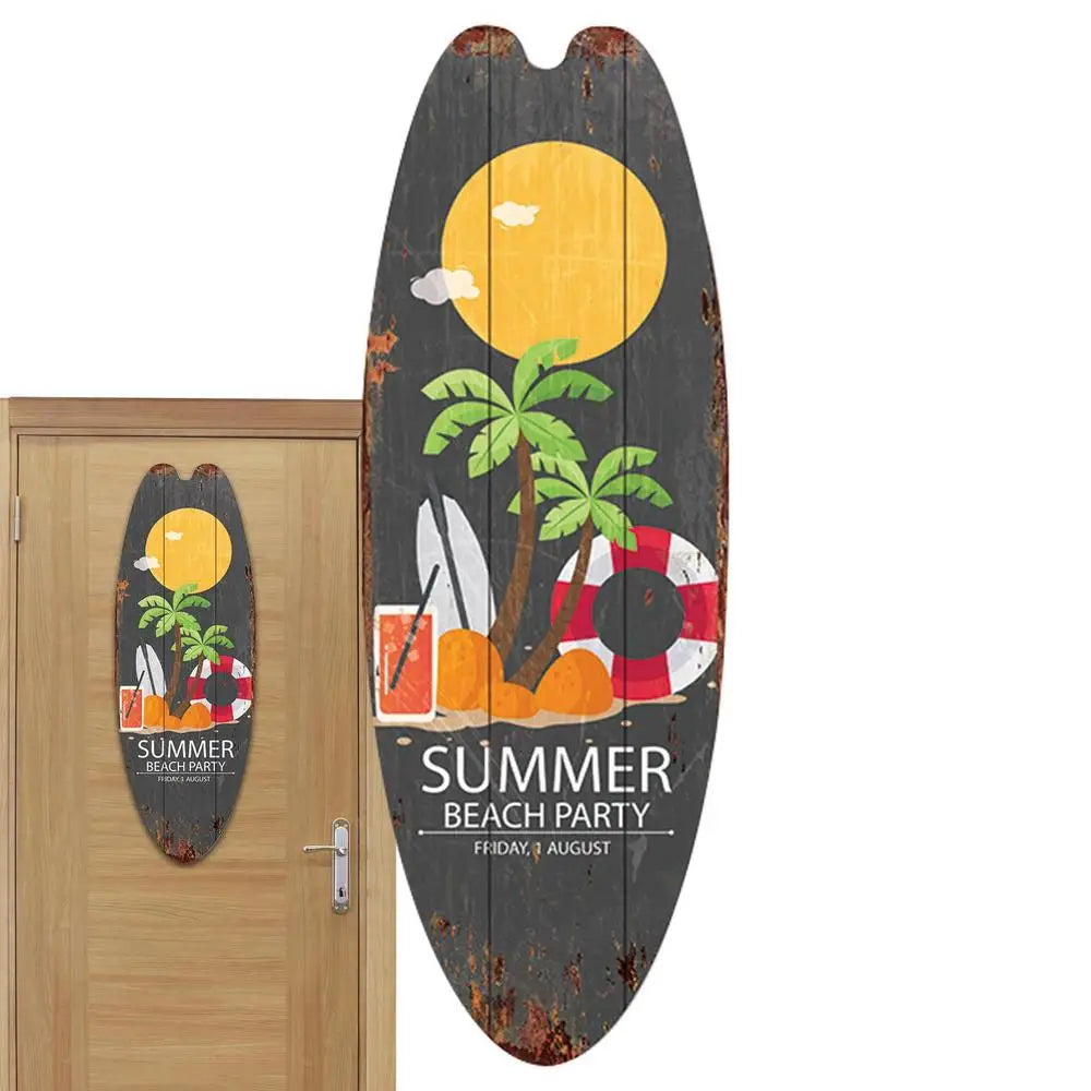 Planche De Surf Décoration Murale | 45 x 16 cm