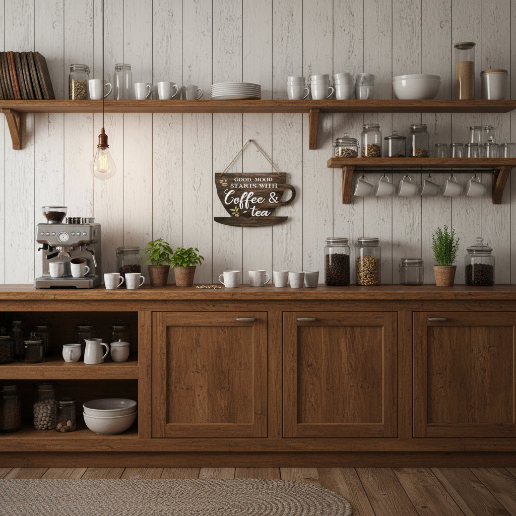 Décoration Murale En Bois Pour Cuisine