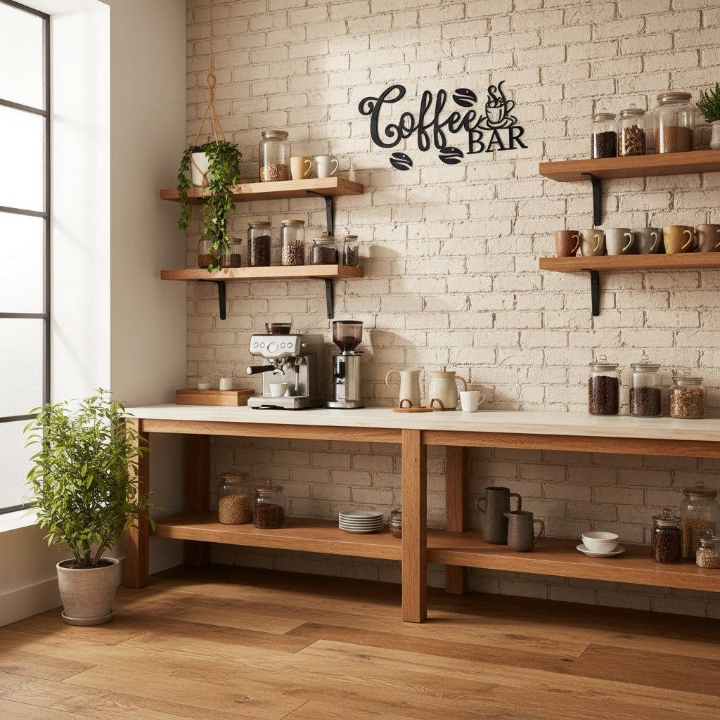 décoration murale pour cuisine moderne | 35 cm de long