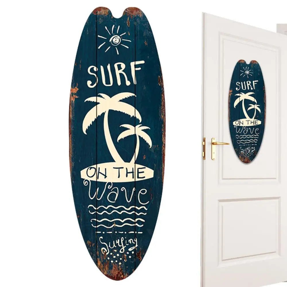 Planche De Surf Décoration Murale | 45 x 16 cm
