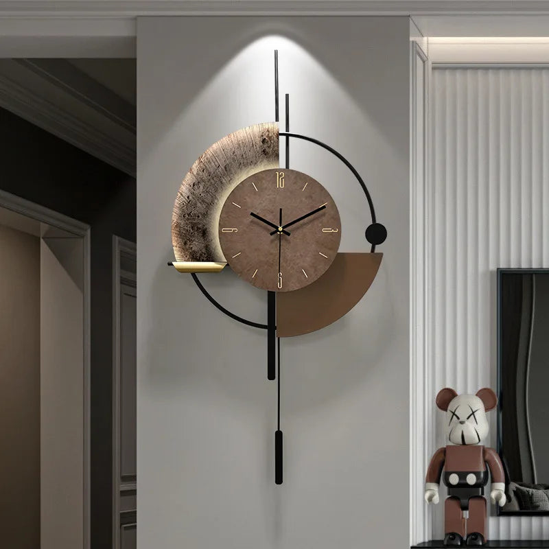 Grande Horloge Murale Décorative