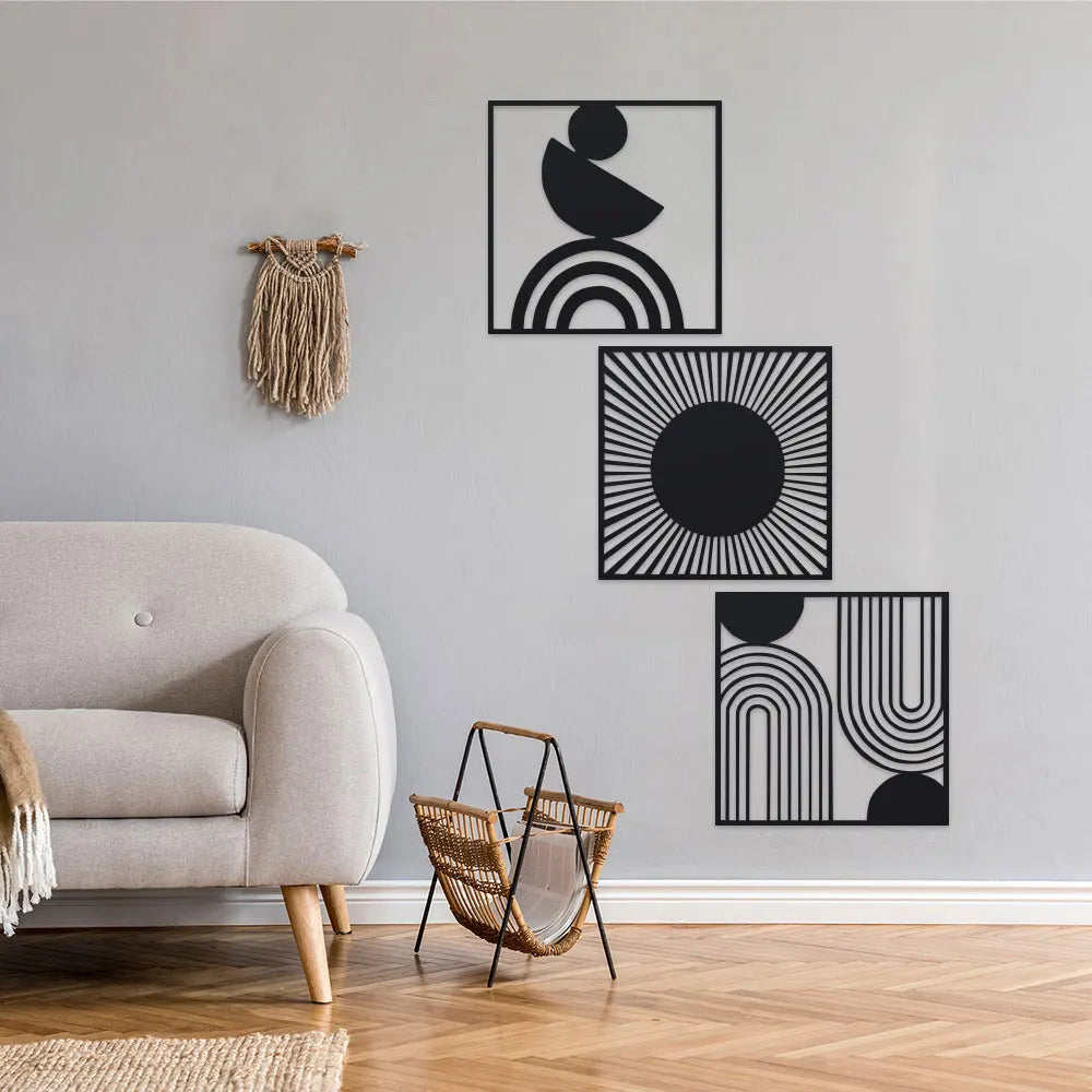 Décoration Murale Métal Moderne