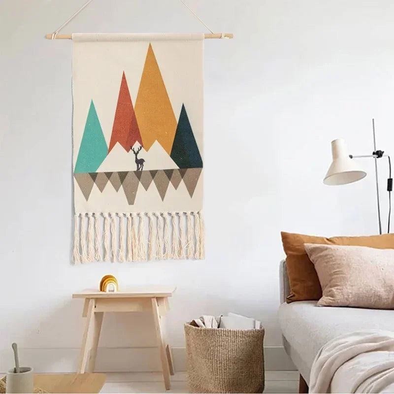 Tapis Mural Macramé | 50 x 90 cm