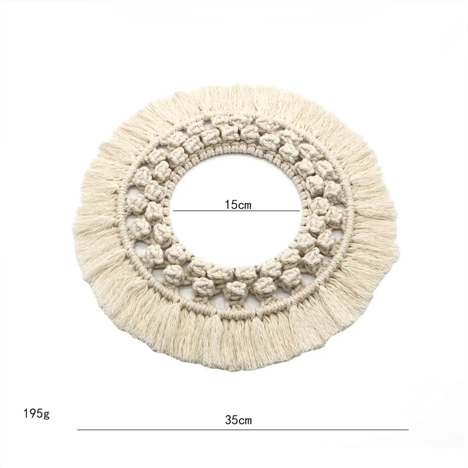 Macramé Mural Rond
