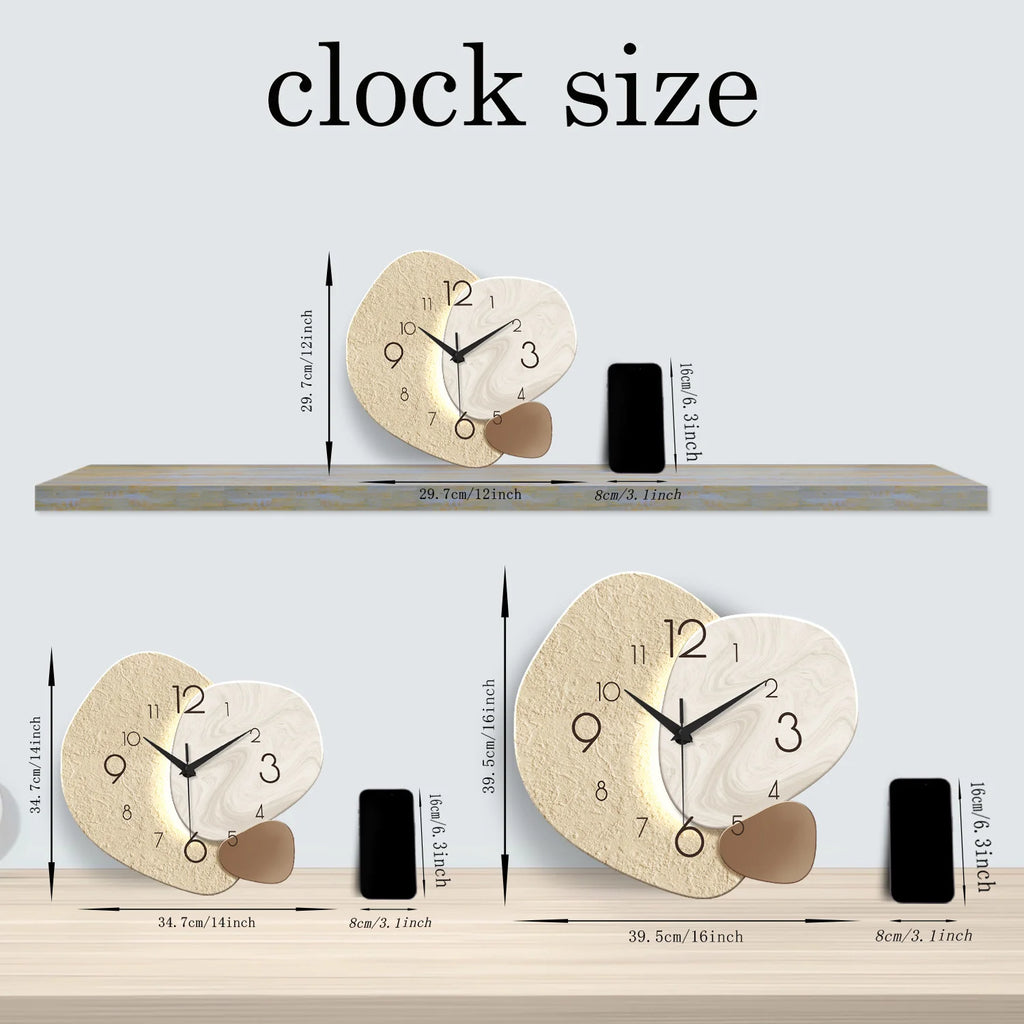 Horloge Murale Décorative Salon