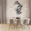 Décoration Murale Fer Forgé Design | 40 x 34 cm