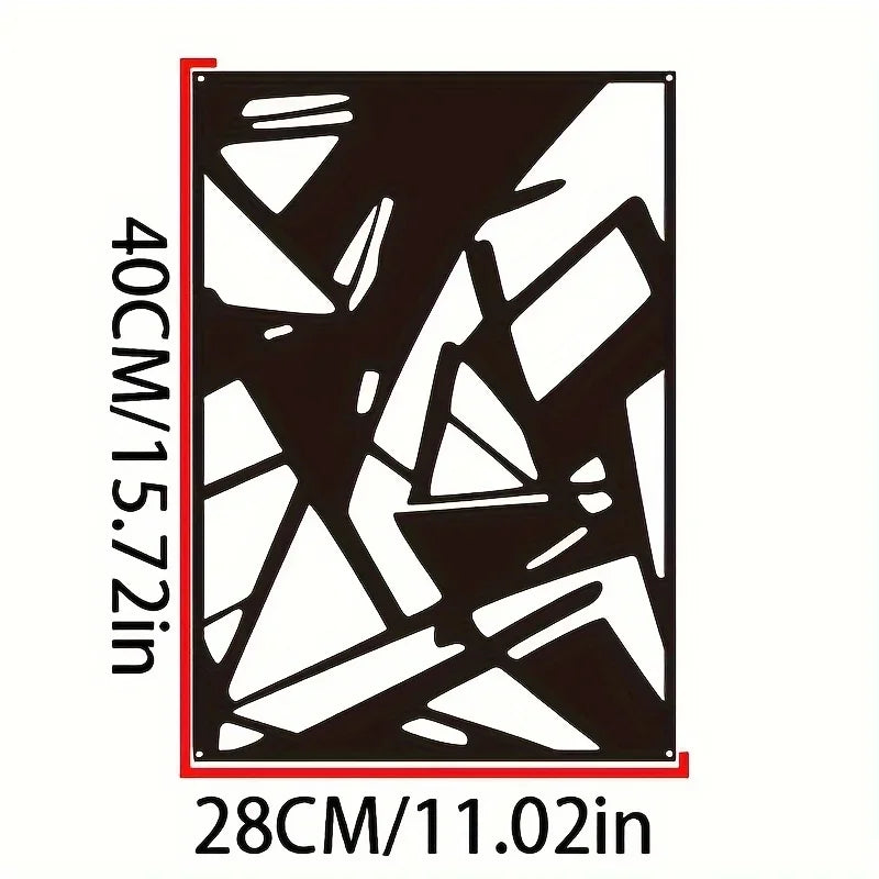 Décoration Murale Métal Abstrait