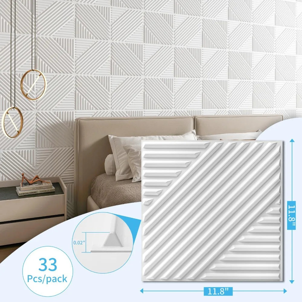 Panneau Mural Décoratif Chambre | 30 x 30 cm