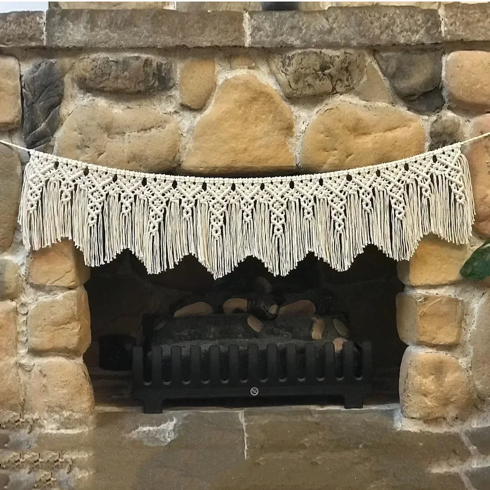 Grand Macramé Mural | 120 x 125 cm