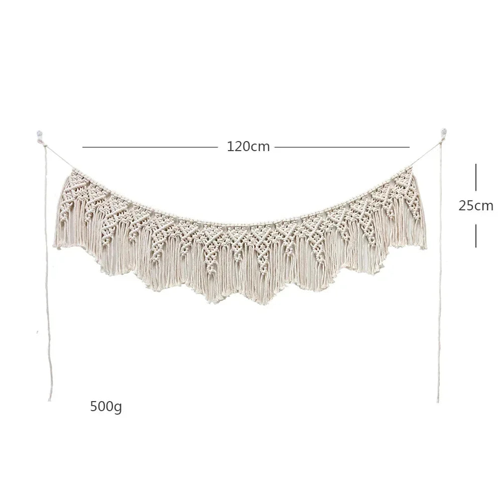 Grand Macramé Mural | 120 x 125 cm