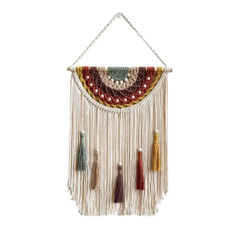 Macramé Mural Coloré | 40 x 60cm