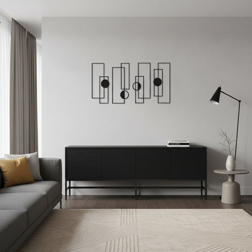 Décoration Murale Au Dessus D'un Buffet | 17,5 x 40 cm