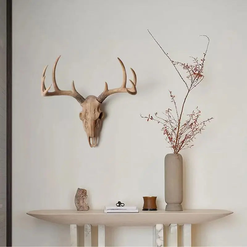 Bois De Cerf Décoration Murale | 39 x 37 cm