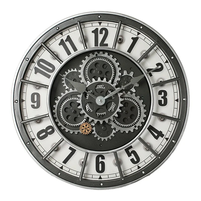Industrielle Horloge Murale Décorative | 46 cm