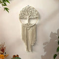 Arbre De Vie Décoration Murale Macramé | 30 x 75 cm